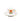 Eine weiße Espressotasse mit Unterteller mit dem Henkel auf der rechten Seite. In der Mitte sieht man das Logo mit dem orange, gelb, roten konzentrischen Kreis, darunter den schwarzen Schriftzug Guglielmo mit einem roten Punkt über dem I.