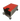 Eine massive Tamperstation aus Edelstahl mit einer abnehmbaren roten Silikonmatte zur Auflage des Siebträgers und des Tampers. 4 schwarze Gummifüße verhindern das Verrutschen.