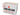 Ein weißer rechteckiger Karton für 6x1kg Bohnenkaffee Guglielmo Extra Bar. Auf der Vorderseite in der Mitte befindet sich der schwarze Guglielmo Schriftzug. Über dem I ist ein großer roter Punkt abgebildet, darunter il caffè che fa centro.  Darunter die Angabe: contiene 6 confezioni da 1kg. Rechts oben in roter, leicht schräger Schrift Bar Extra.