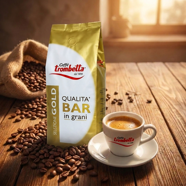 Trombetta Gold Bar Espresso 1kg Bohnen