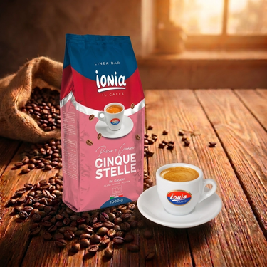 Ionia Cinque Stelle 1kg Bohnen